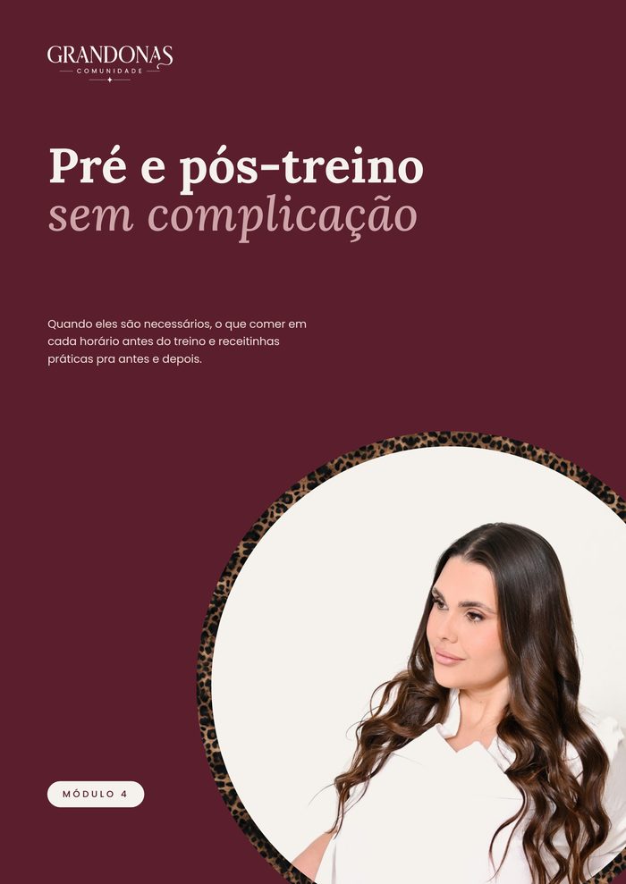 Guia Pré e pós-treino